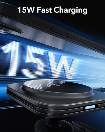 Magnetic Car Charger Mount (15W)