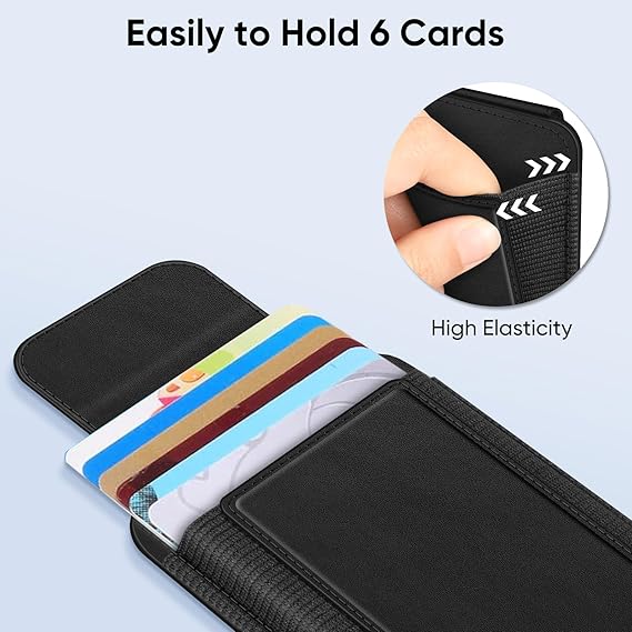 FINPAC MagSafe Wallet - Magnetic Card Holder with RFID Blocking