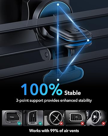 Magnetic Car Charger Mount (15W)