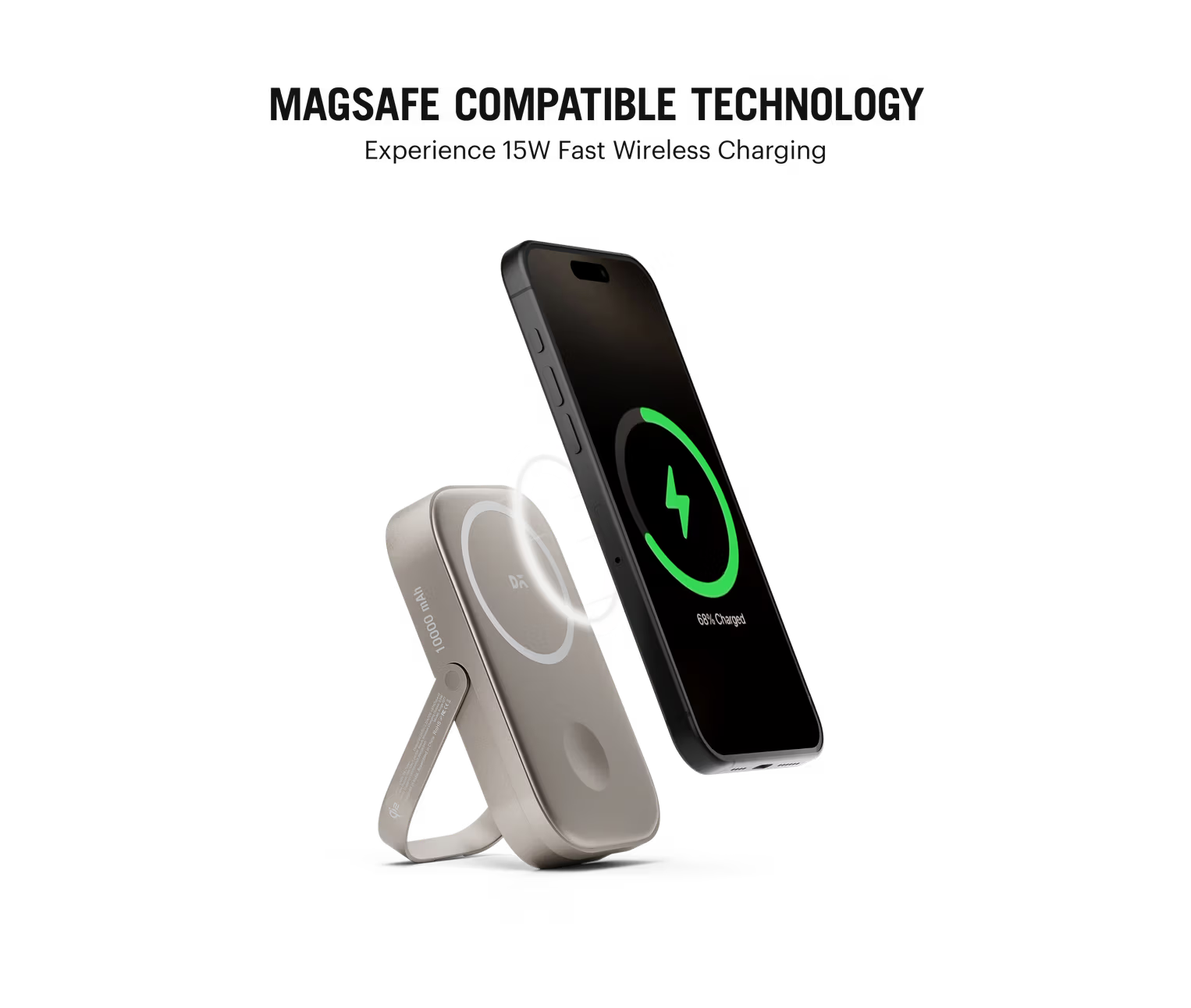 ⚡ ONLY 150 LEFT! MagSafe Aluminum Magnetic Power Bank 10000mAh - Fast Wireless Charging
