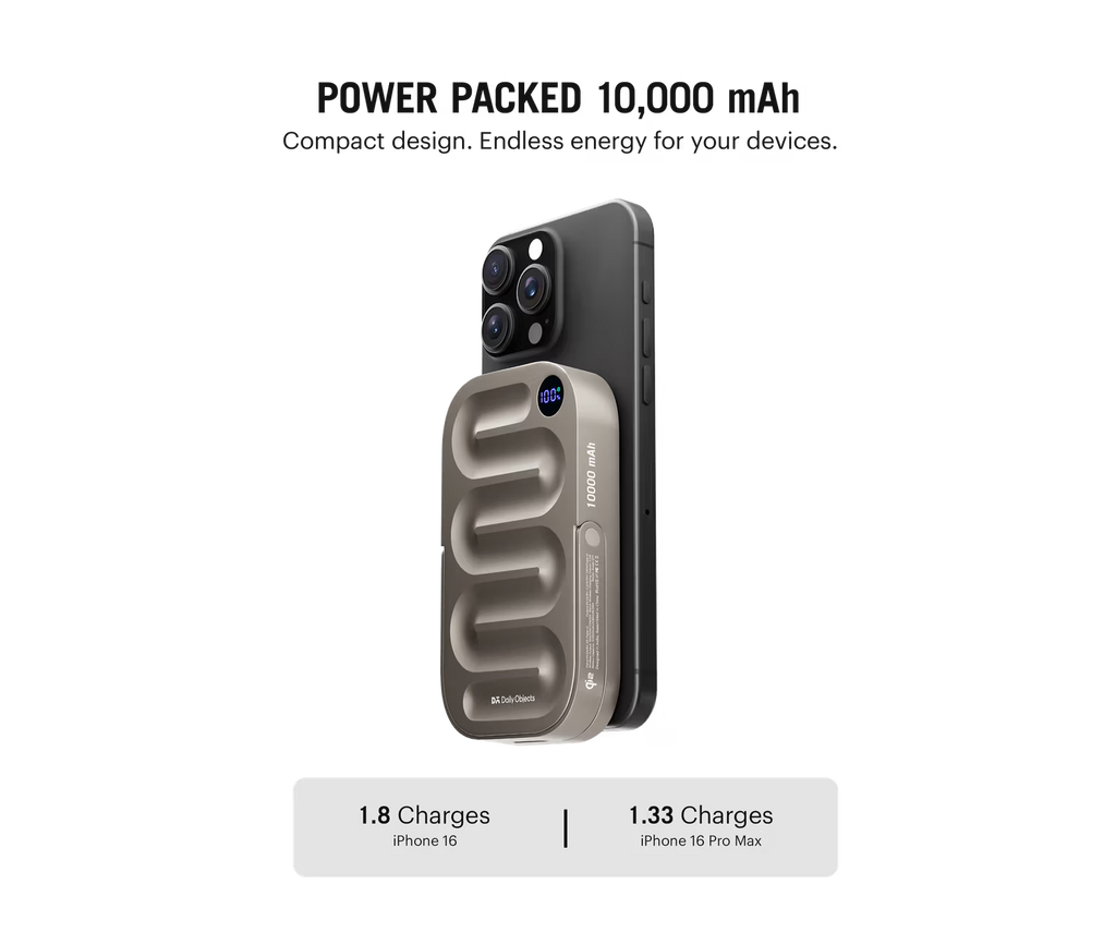 ⚡ ONLY 150 LEFT! MagSafe Aluminum Magnetic Power Bank 10000mAh - Fast Wireless Charging