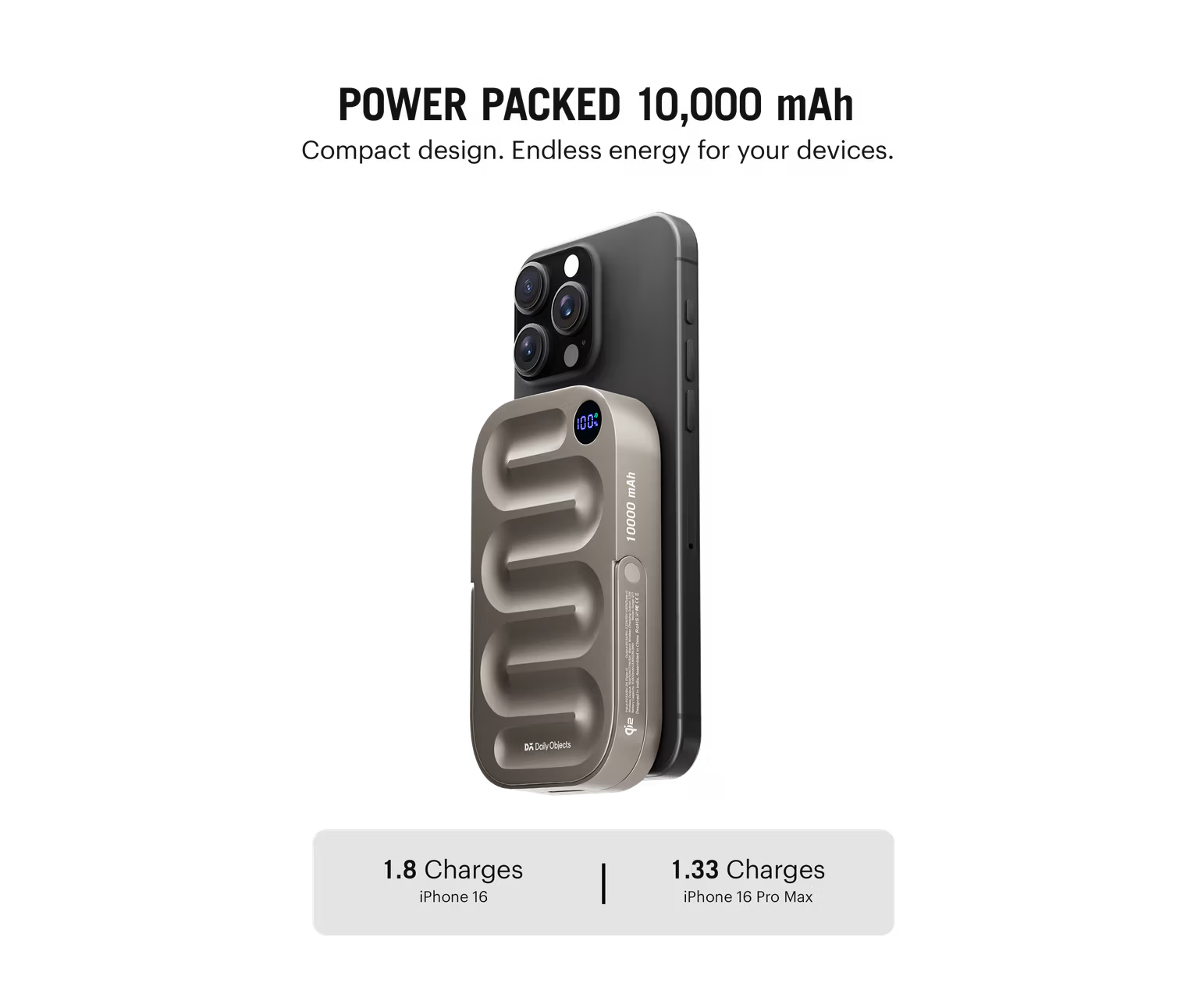 ⚡ ONLY 150 LEFT! MagSafe Aluminum Magnetic Power Bank 10000mAh - Fast Wireless Charging