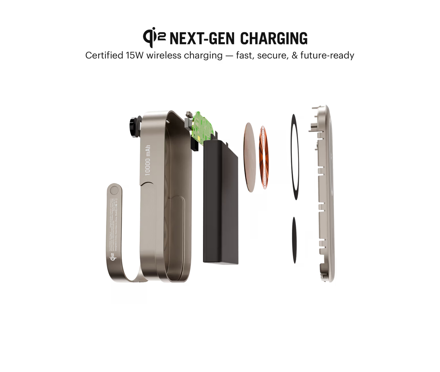 ⚡ ONLY 150 LEFT! MagSafe Aluminum Magnetic Power Bank 10000mAh - Fast Wireless Charging