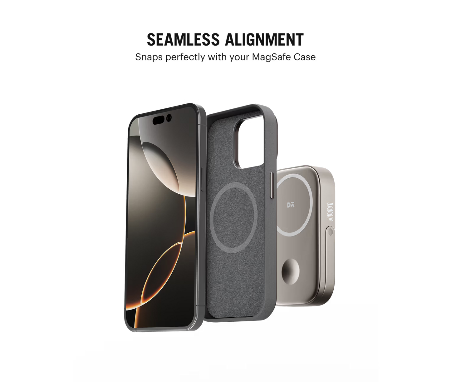 ⚡ ONLY 150 LEFT! MagSafe Aluminum Magnetic Power Bank 10000mAh - Fast Wireless Charging